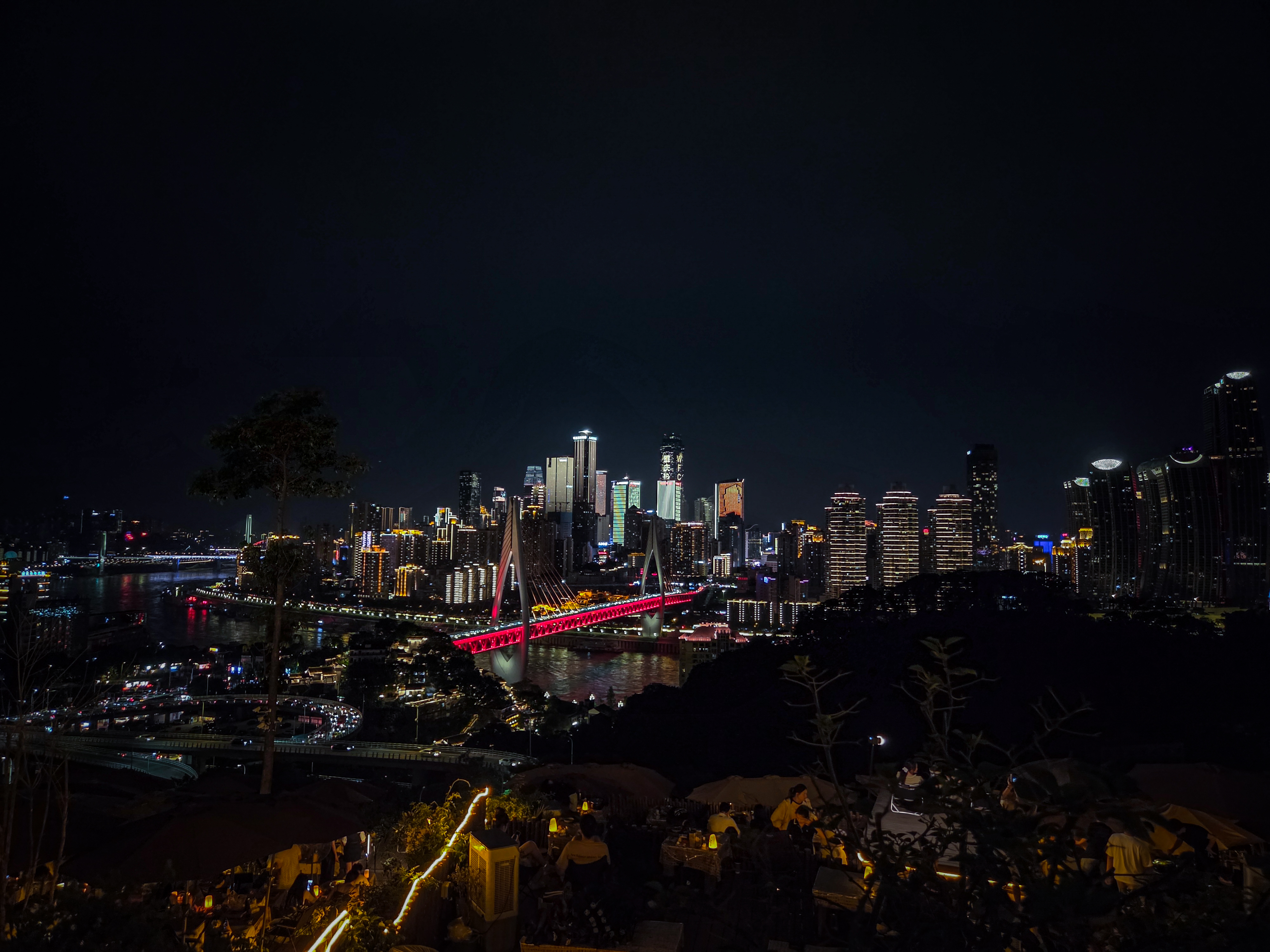 Chongqing nocą